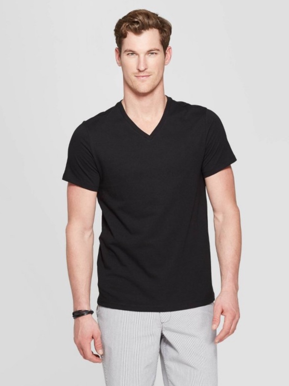 NEW Men's Every Wear Short Sleeve V-Neck T-Shirt - Goodfellow & Co™ Large NWOT